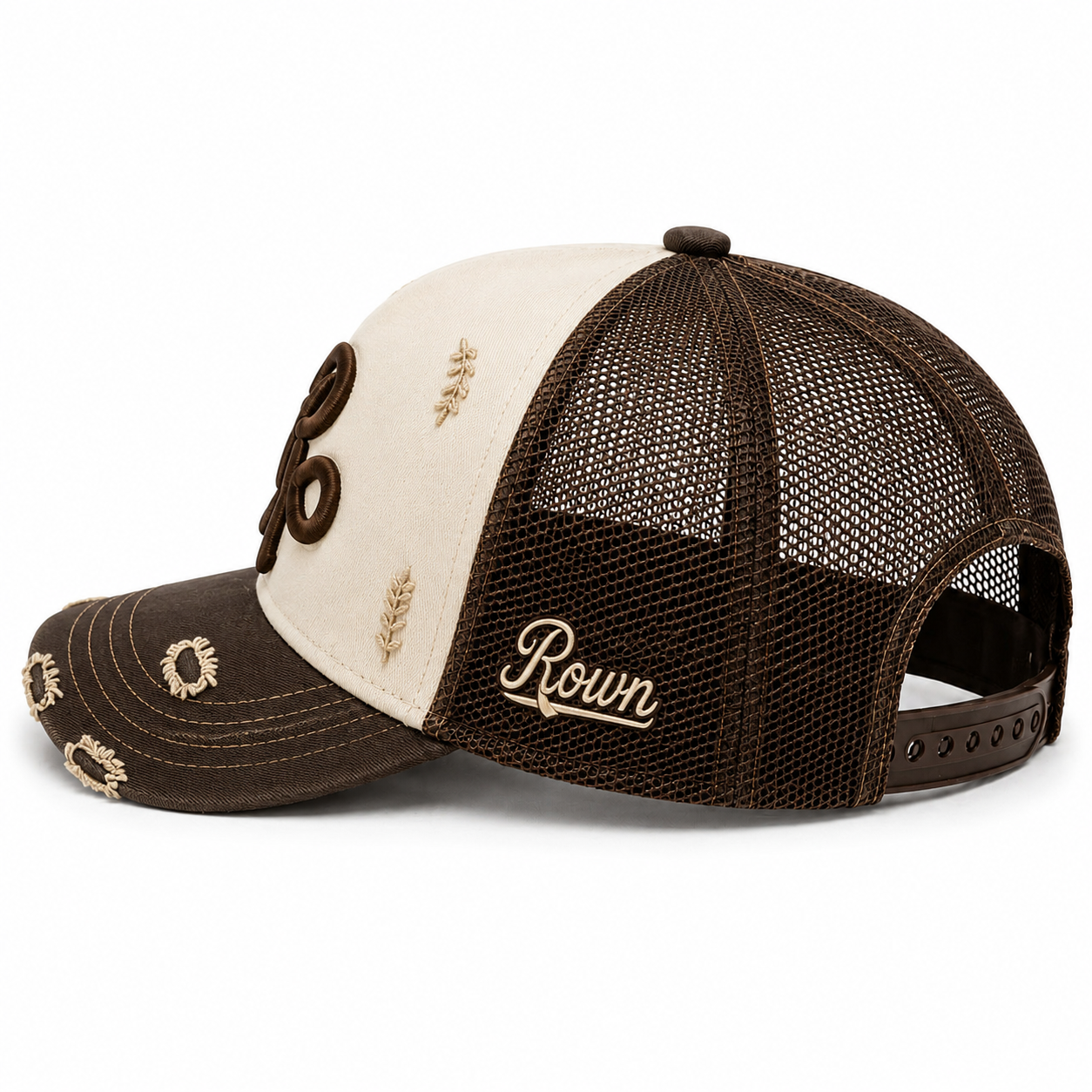 Røwn signature sand and mocha cap