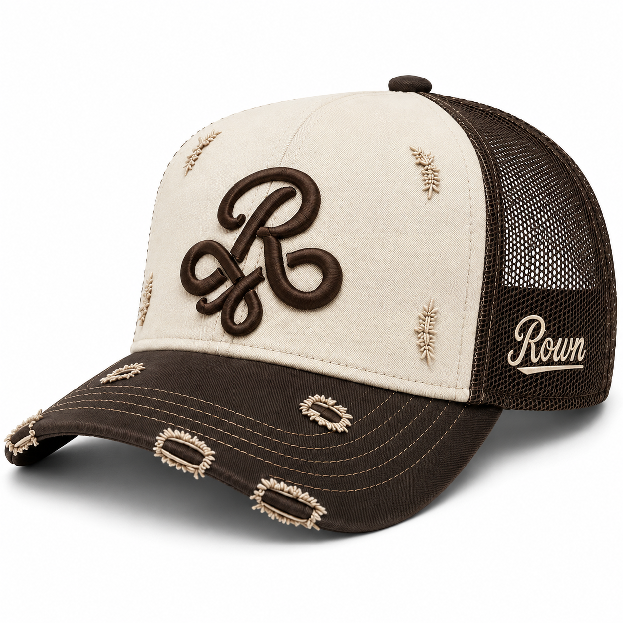Røwn signature sand and mocha cap