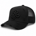 Røwn signature black on black cap